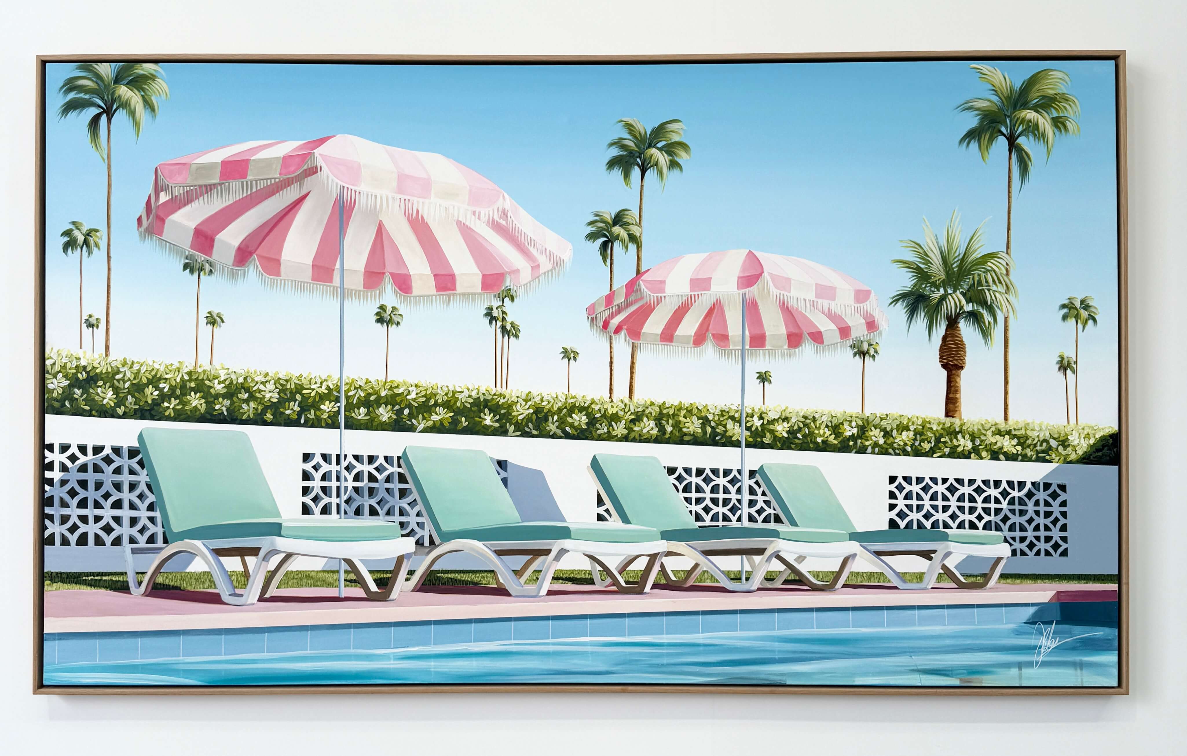 Waiting For You - Framed - 215 x 125cm