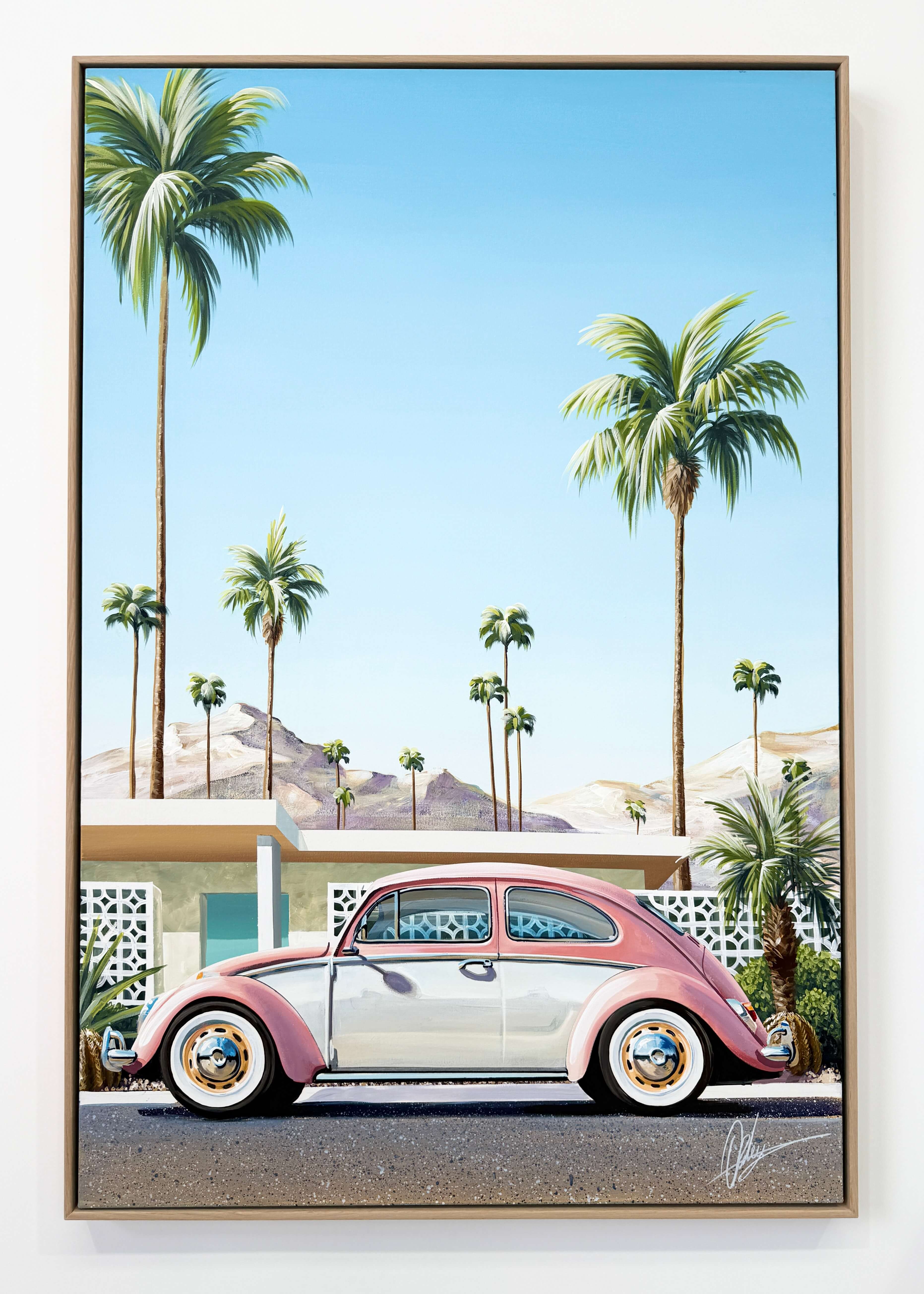 Parked - Framed - 150 x 100cm