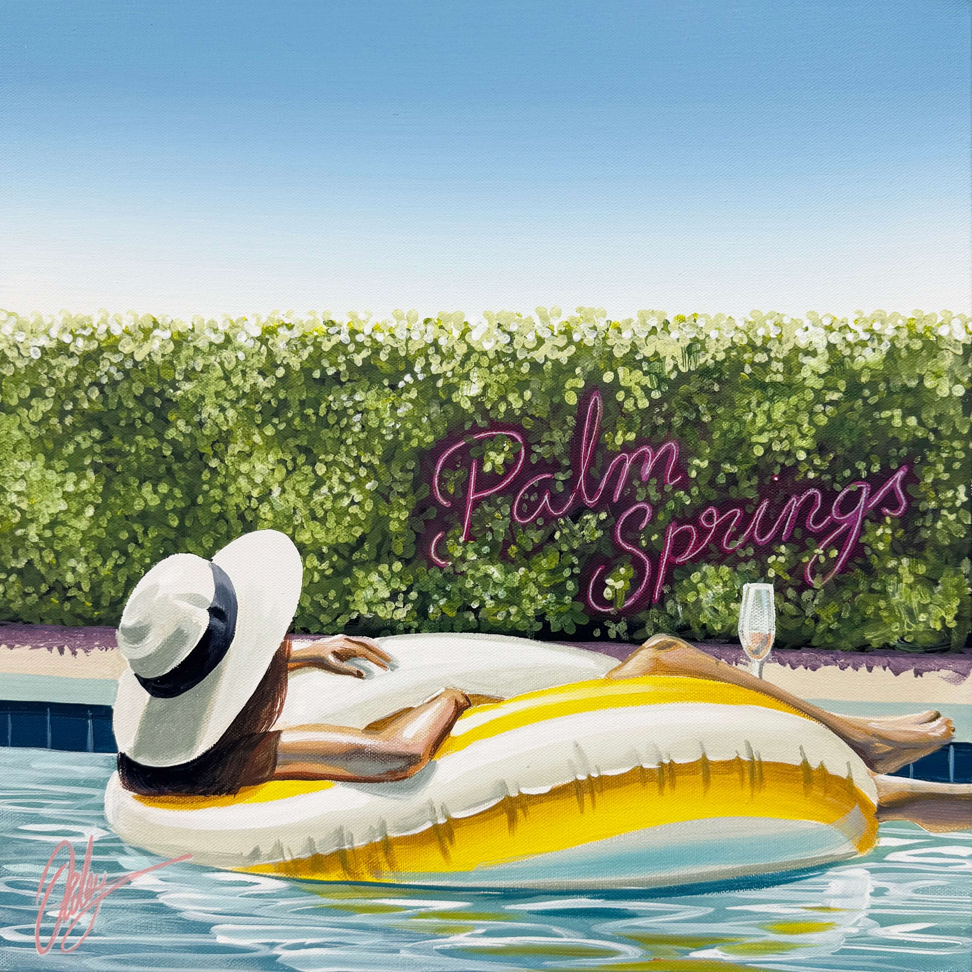 Pass The Wine - Framed - 49.5 x 49.5cm