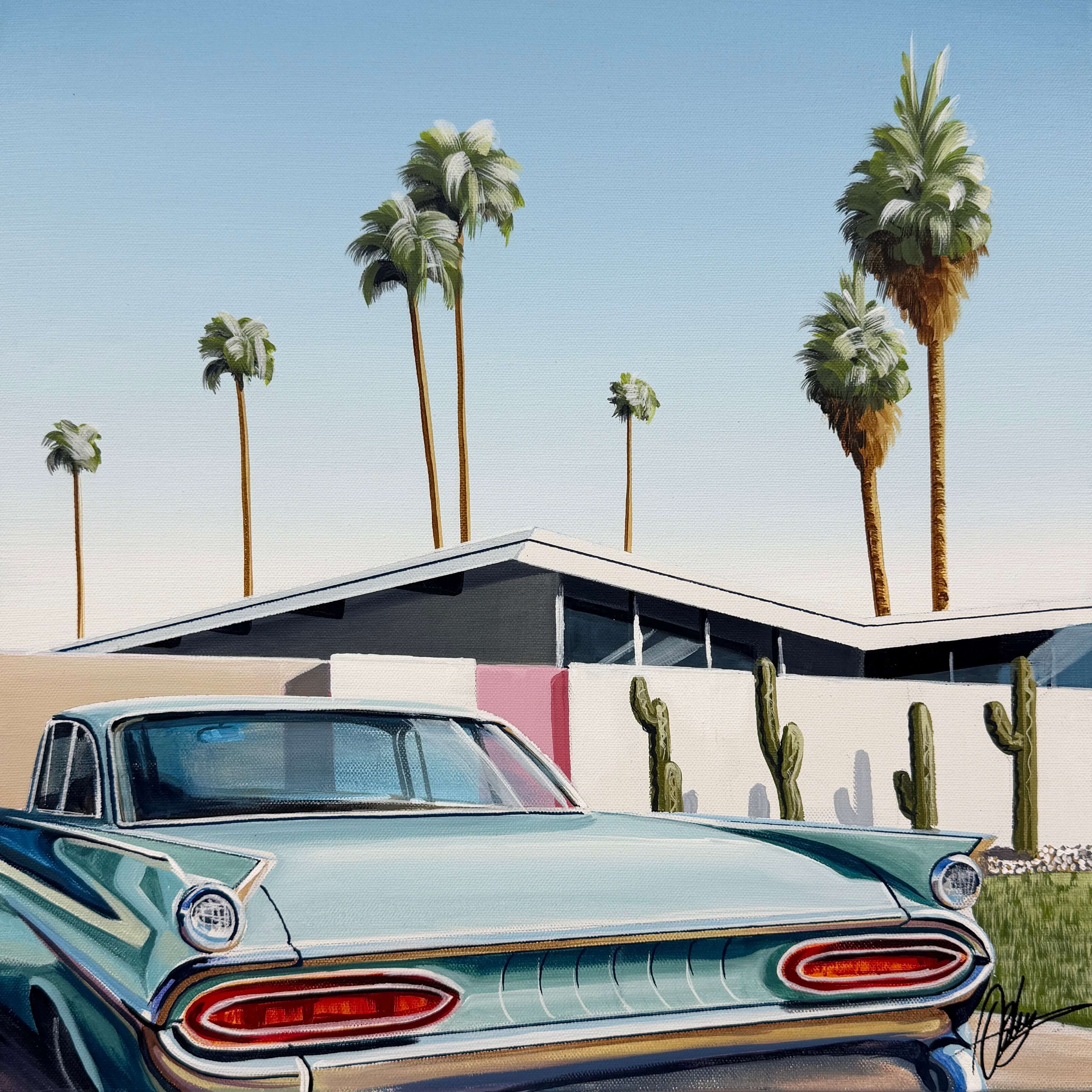 The Retro Life - Framed - 49.5 x 49.5cm