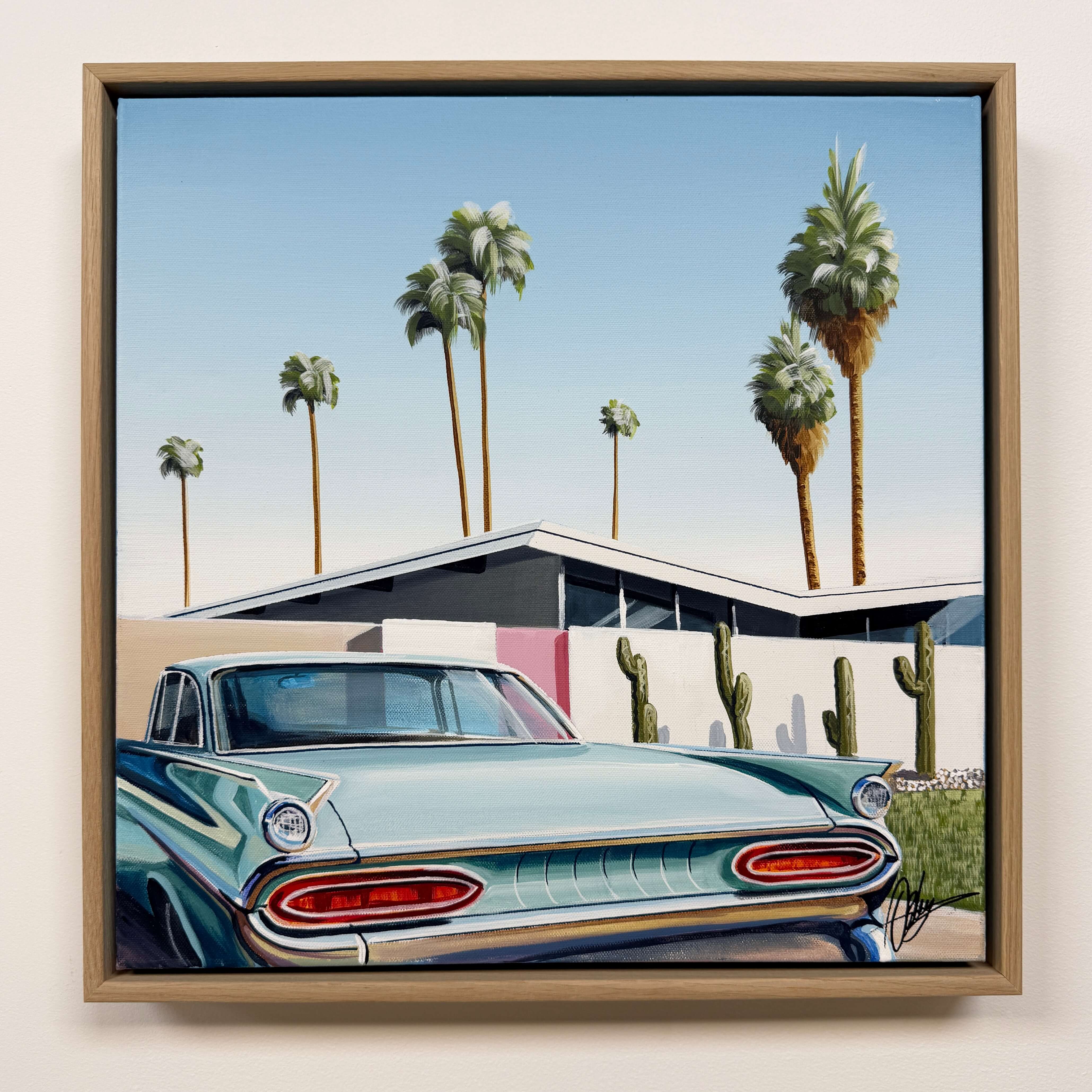 The Retro Life - Framed - 49.5 x 49.5cm