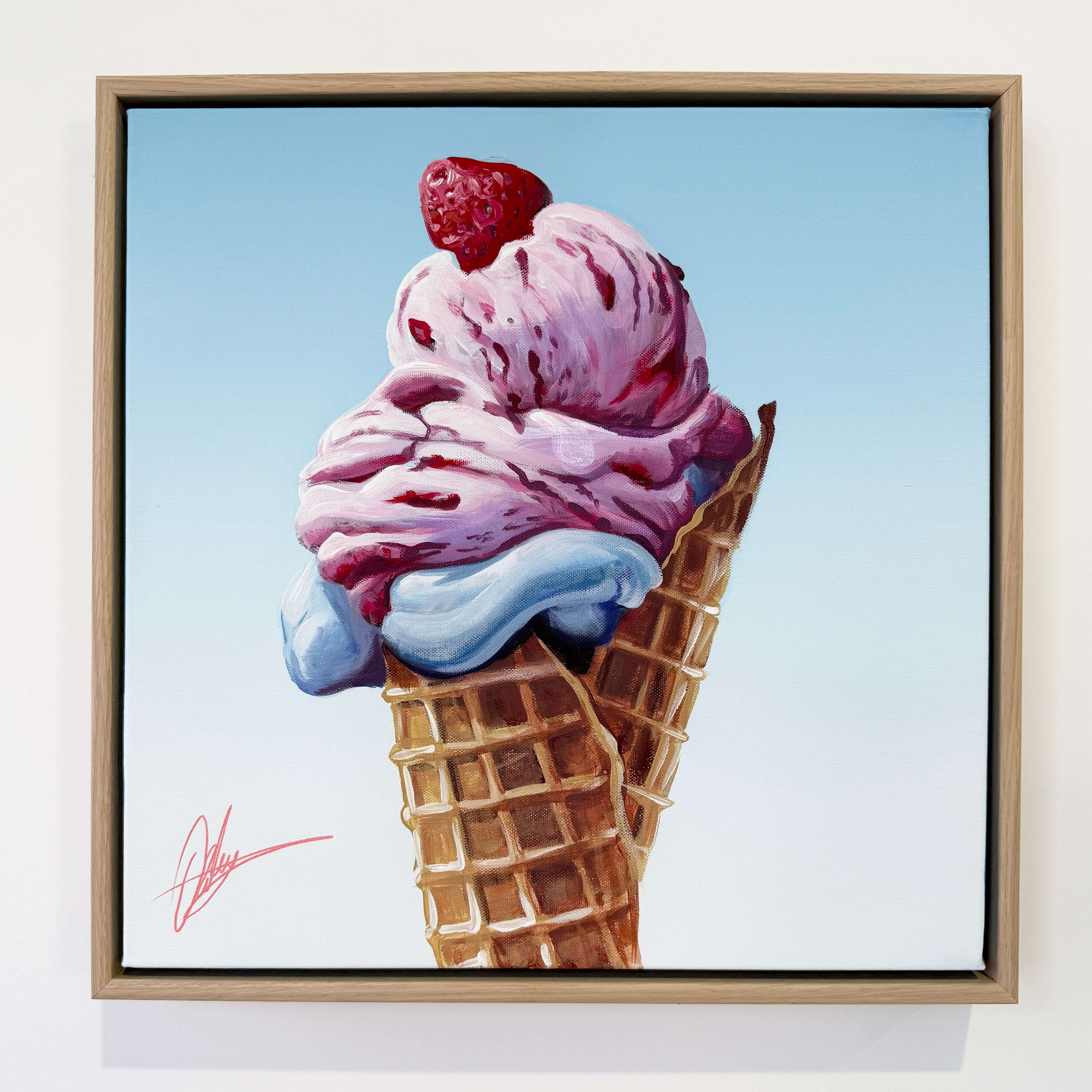 Berry Best Day - Framed - 49 x 49cm