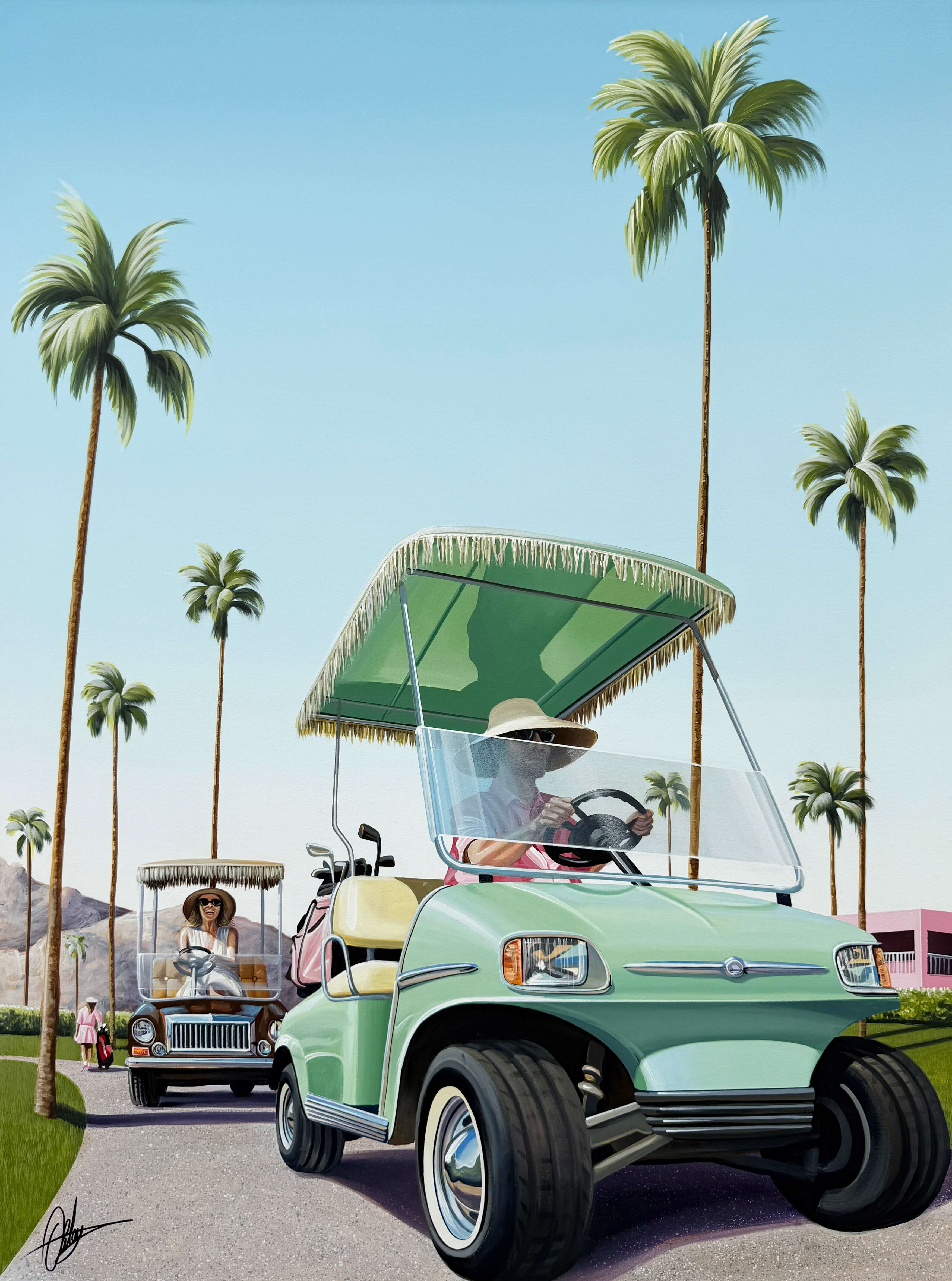 Where you go... I go - Framed - 124 x 164cm