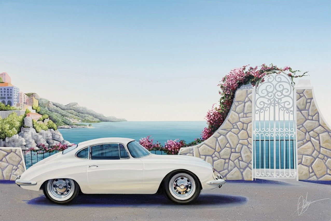 One More Lap Around The Coast - Framed - 104 x 154cm