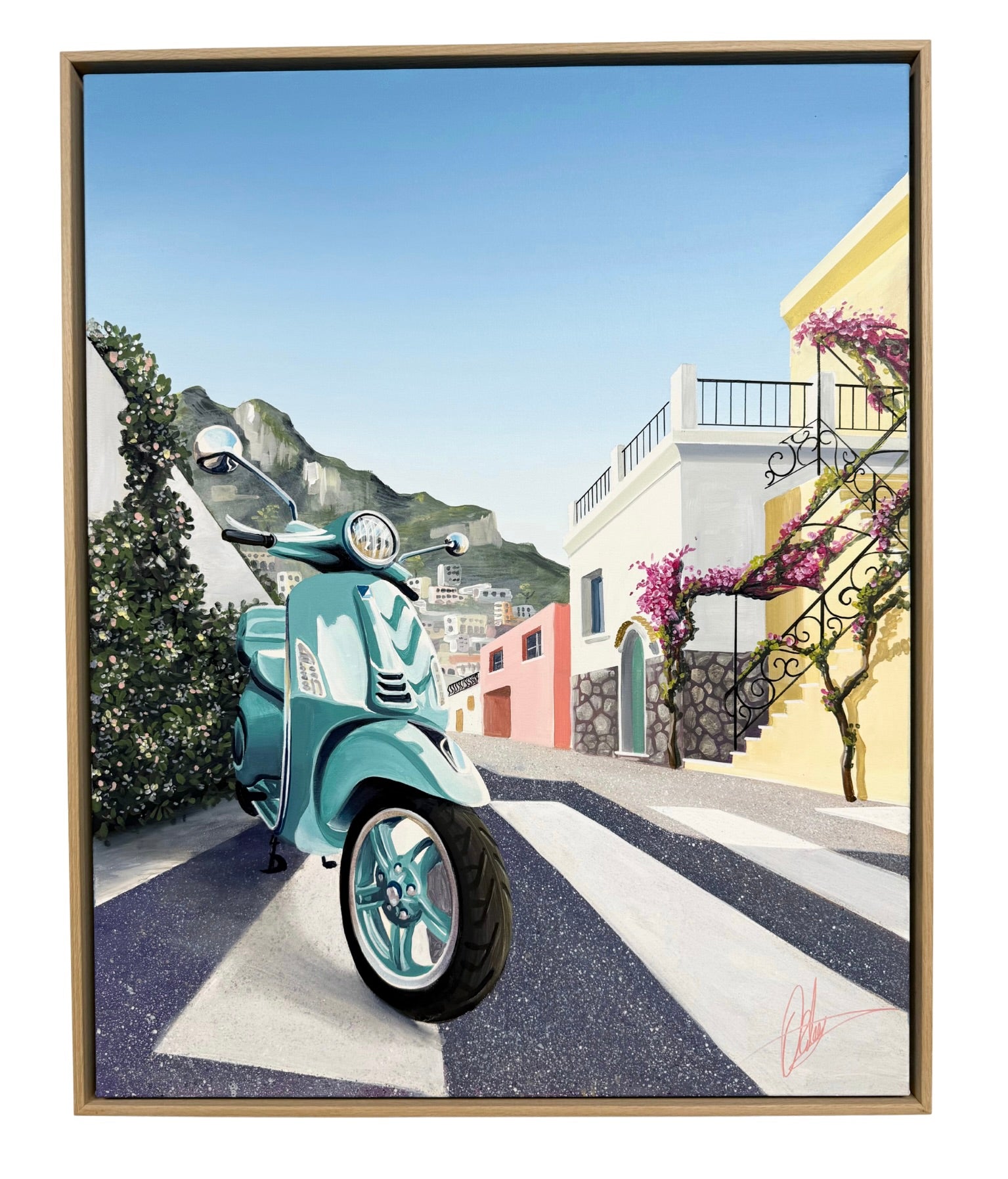 Aperitivo Ride - Framed - 84 x 104cm