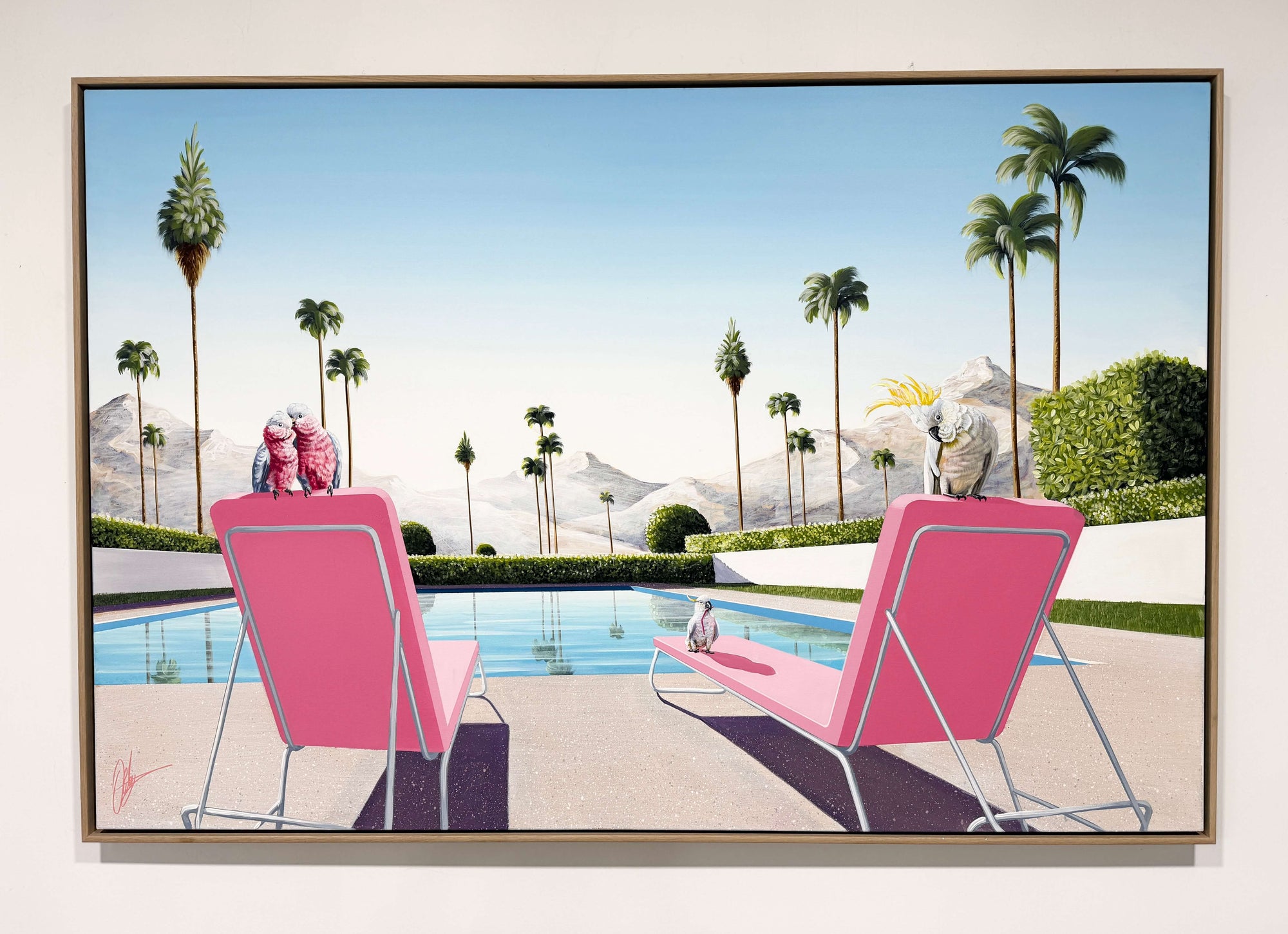 Attention Seeker - Framed - 184 x 124cm