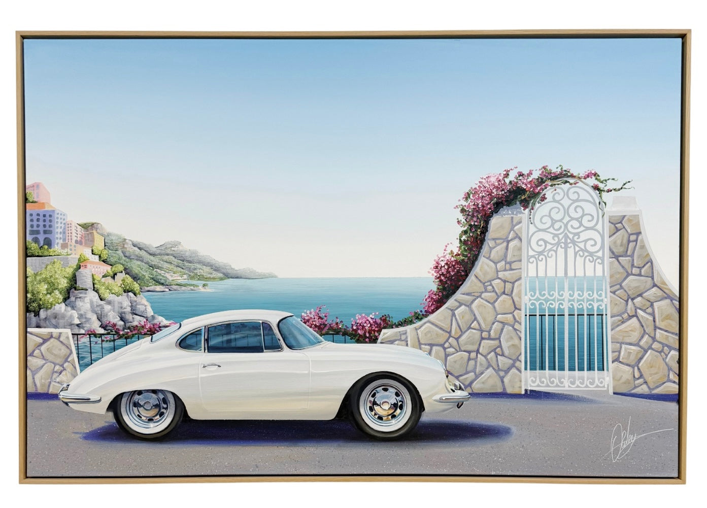 One More Lap Around The Coast - Framed - 104 x 154cm