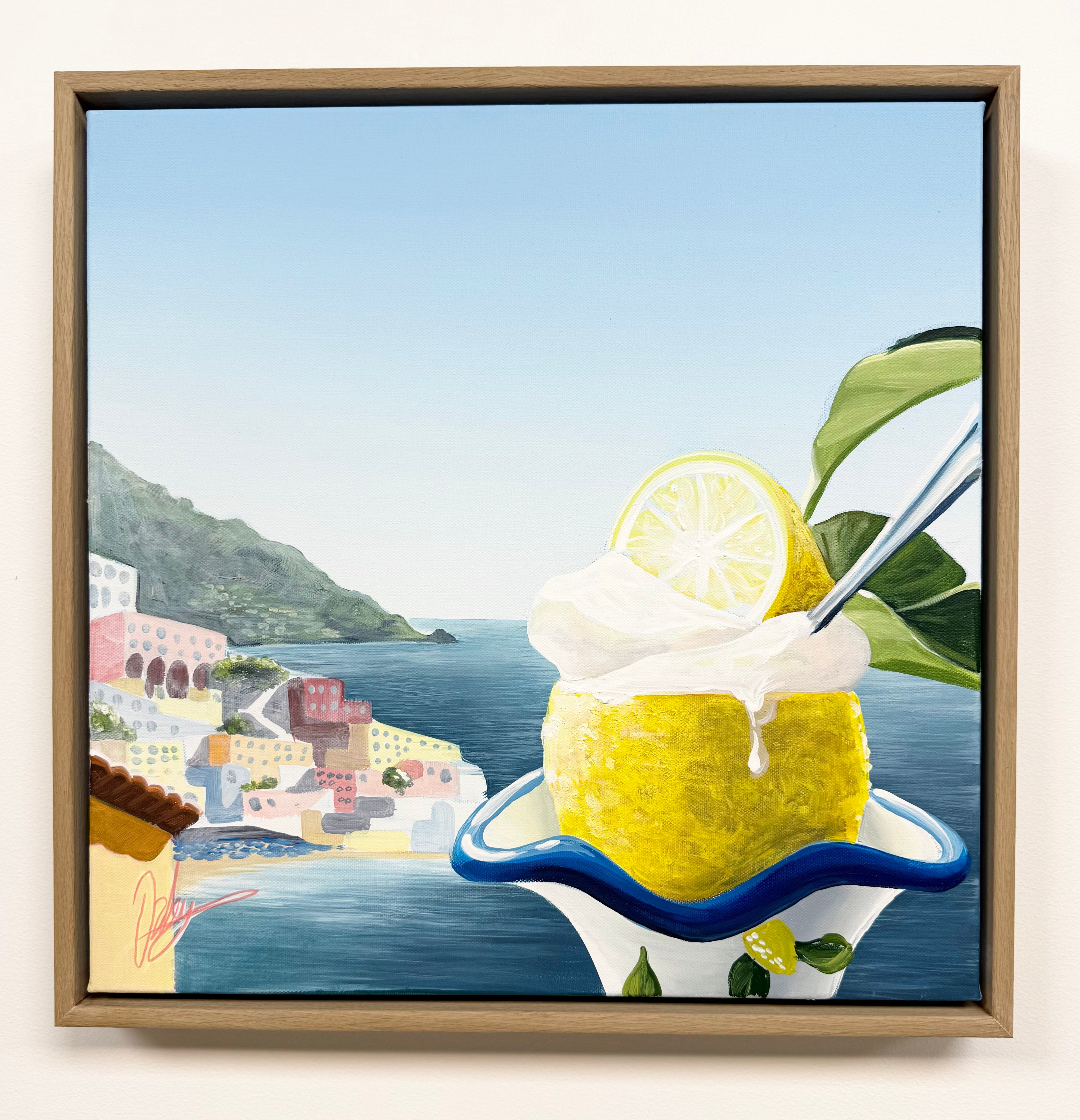 Cooling Off - Framed - 48 x 48cm