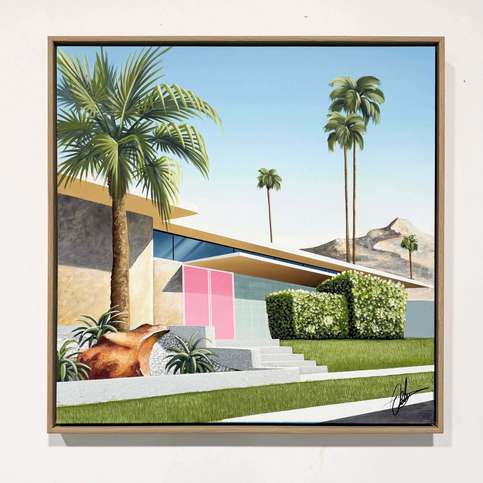 One Of A Kind, Original Painting, Inspired By Palm Springs – Chris ...