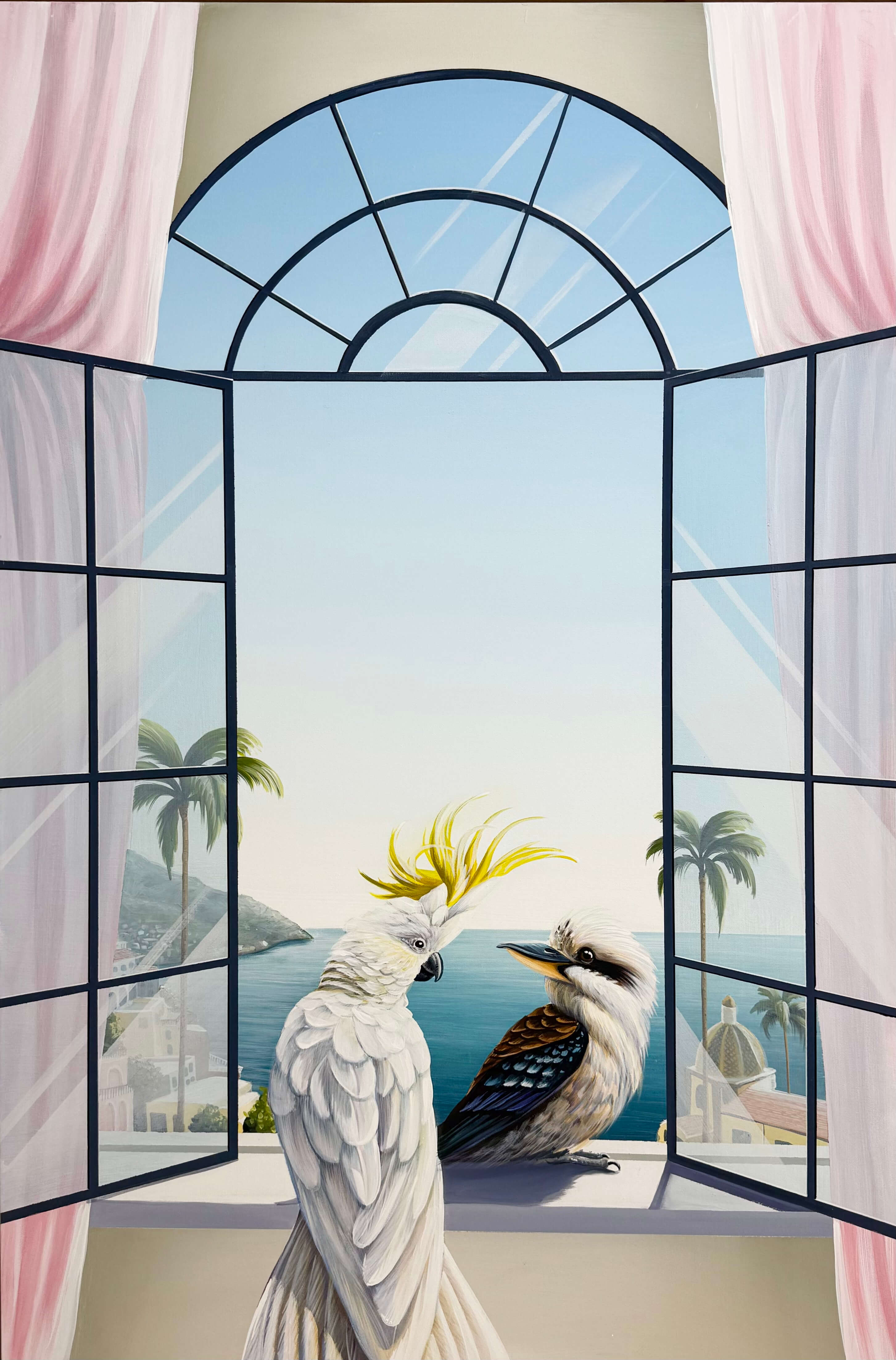 Window Shopping - Framed - 105 x 156cm