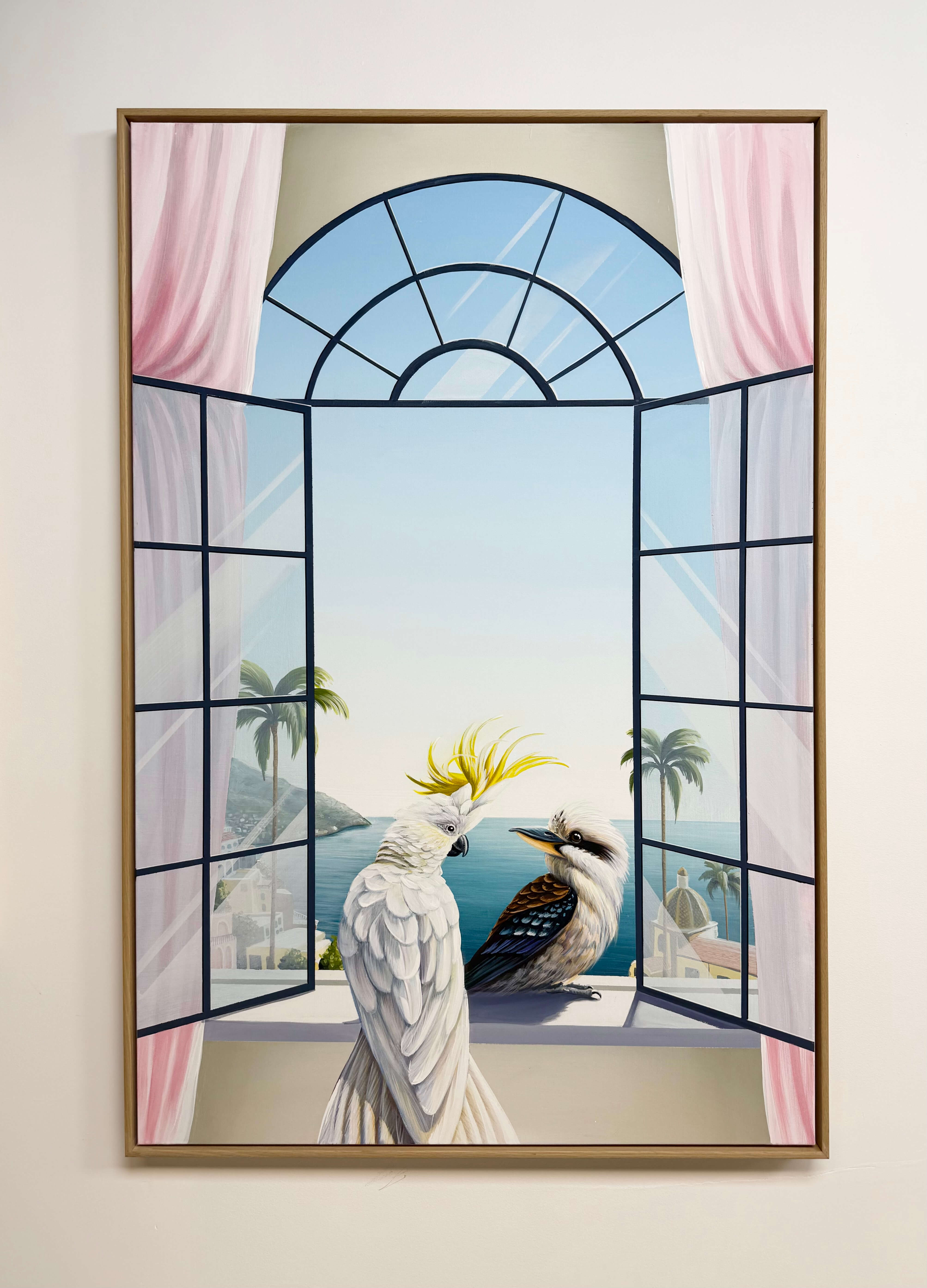 Window Shopping - Framed - 105 x 156cm
