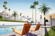 Pool Party Crasher - Framed - 234 x 154cm