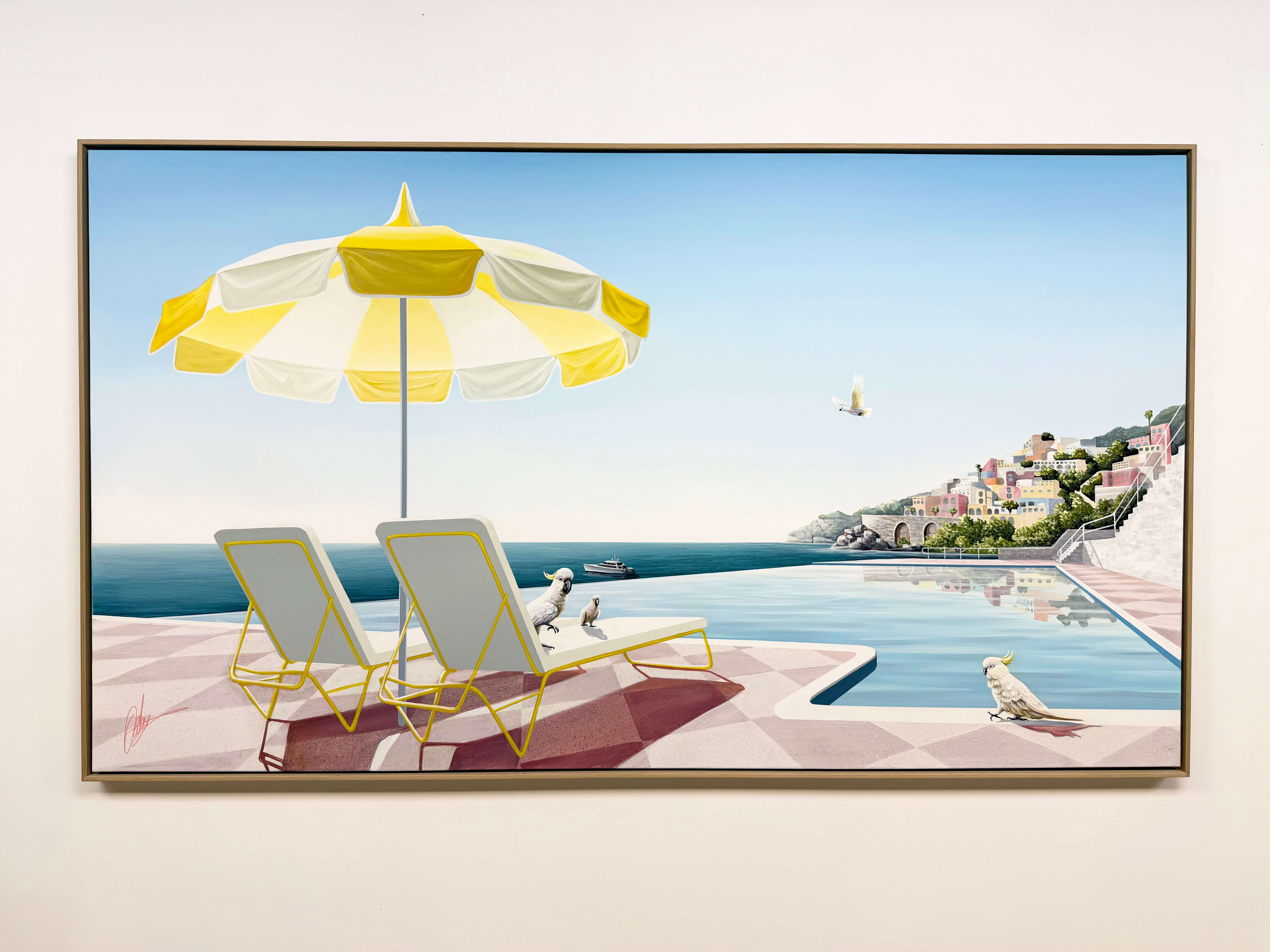 This Side of The Sun  - Framed - 234 x 134cm