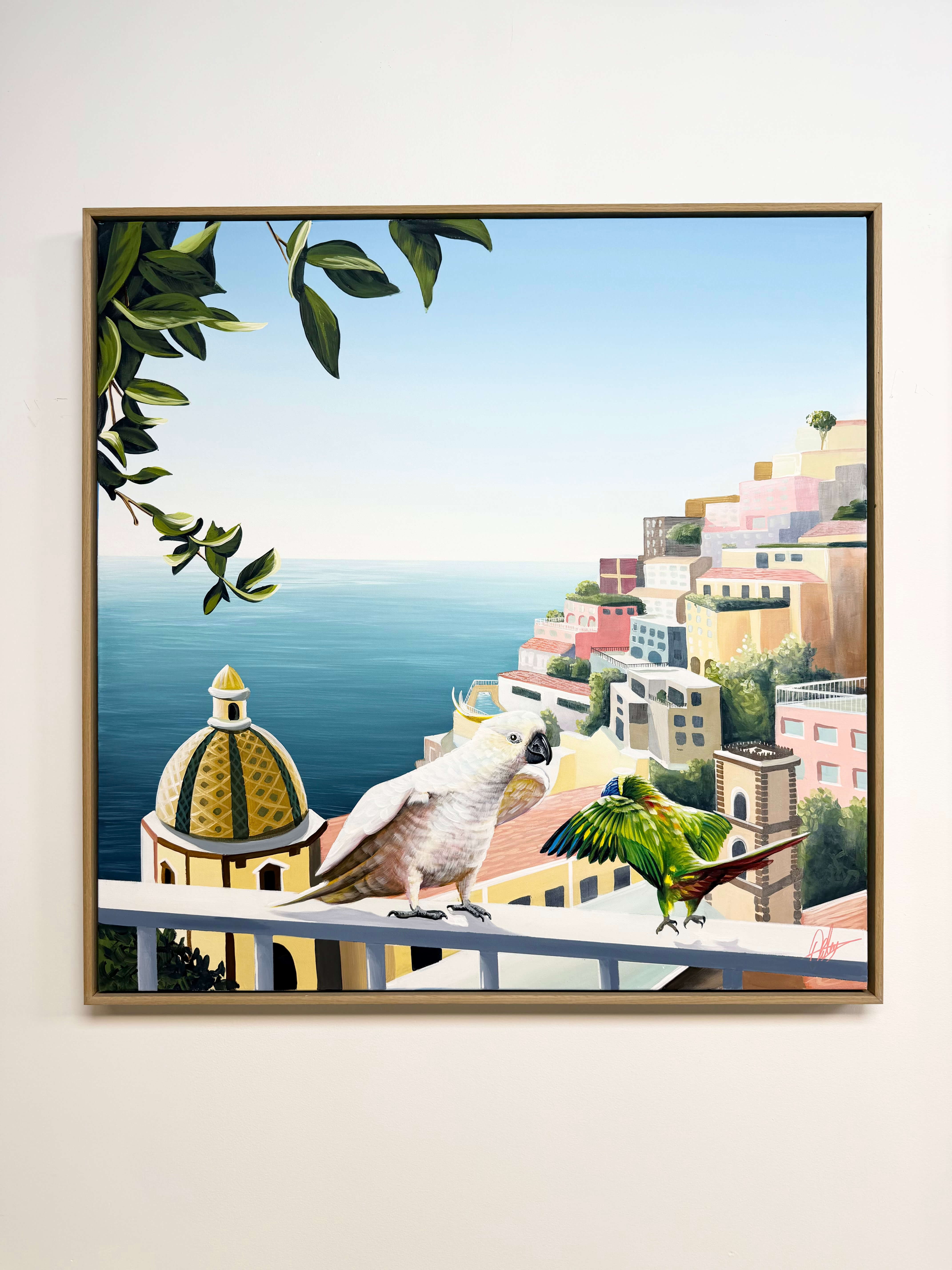 Dance Battle - Framed - 105 x 105cm