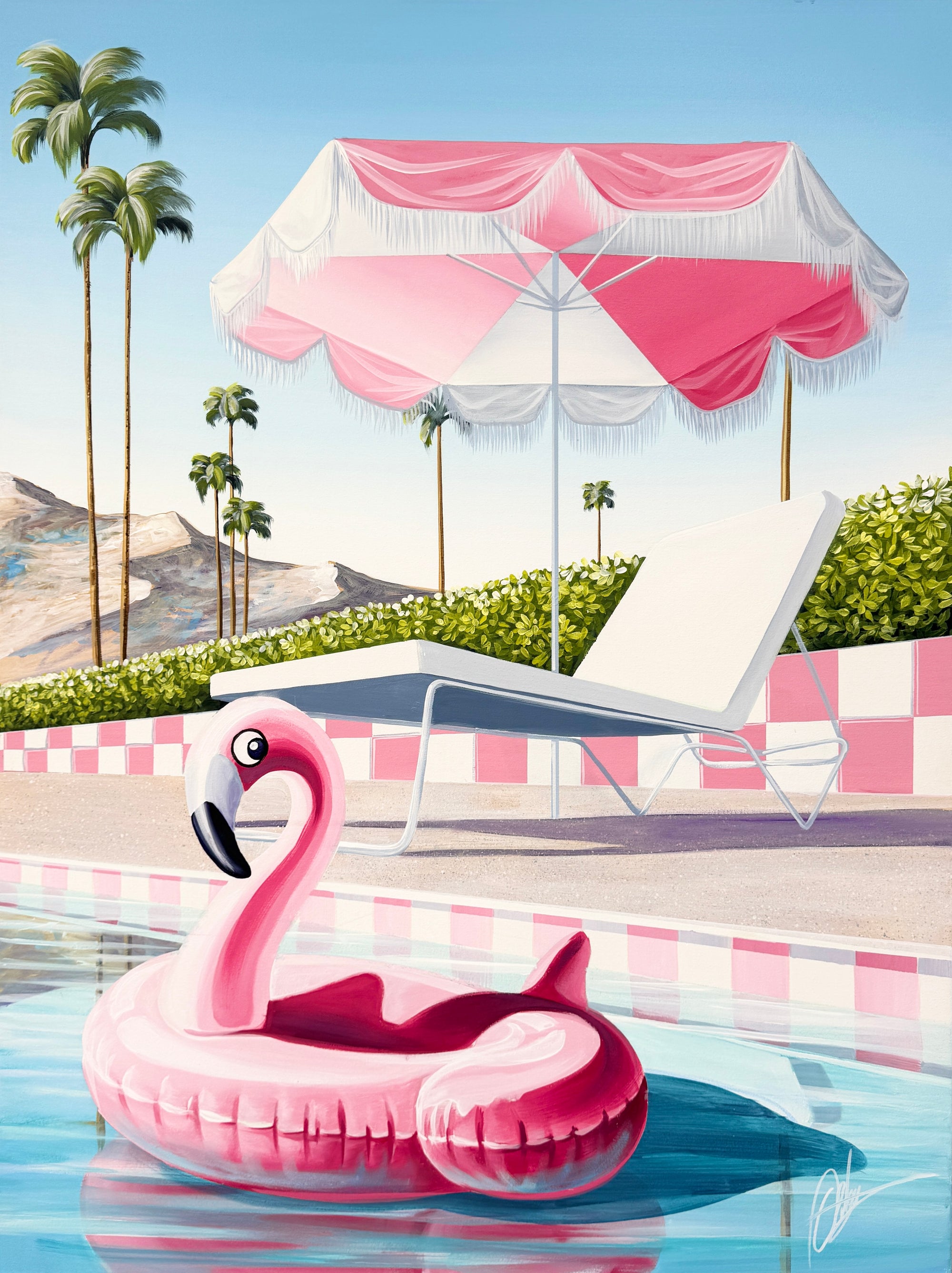 Feeling Pink - Framed - 94 x 124cm