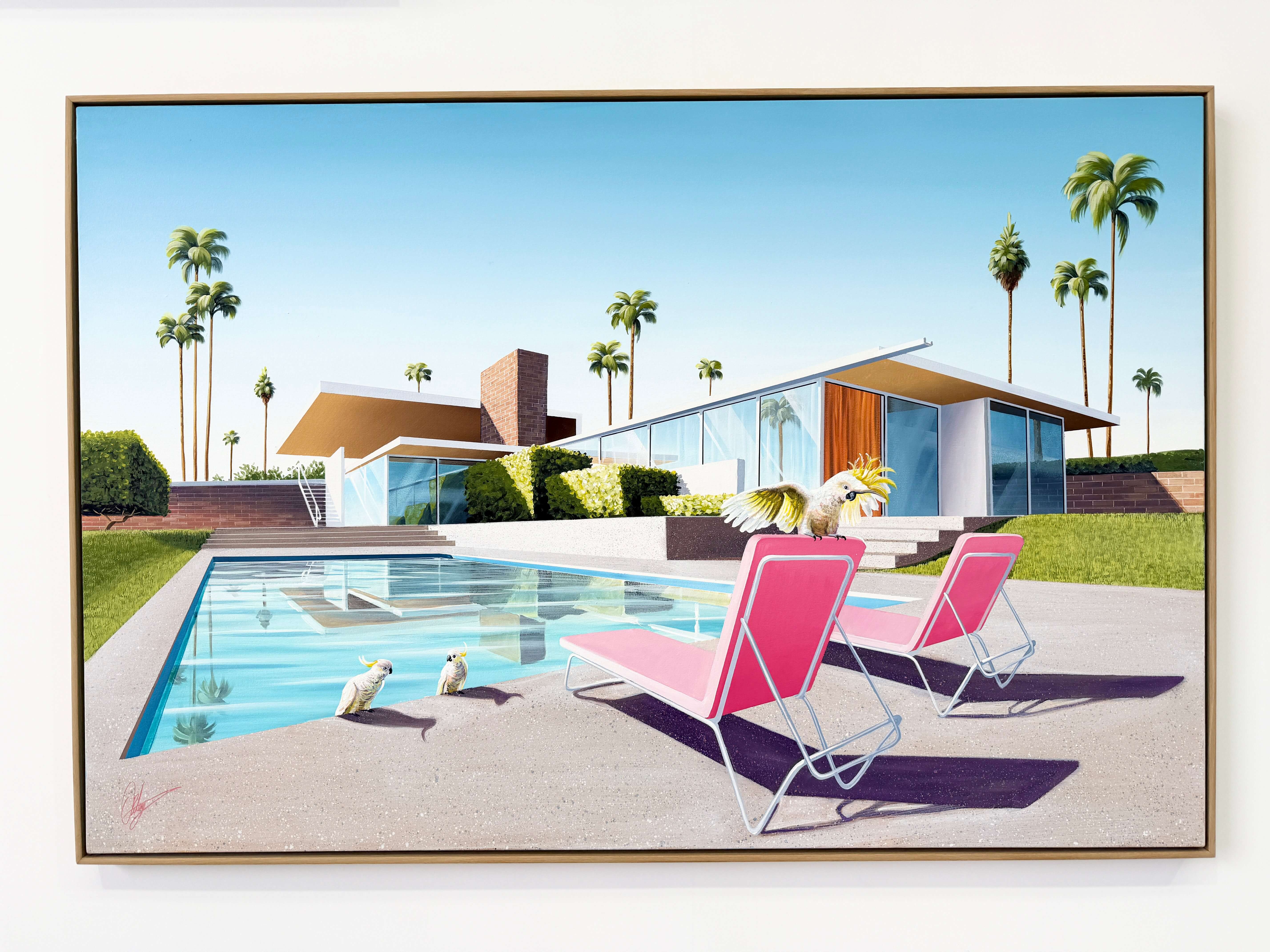 First Visit - Framed - 180 x 120cm