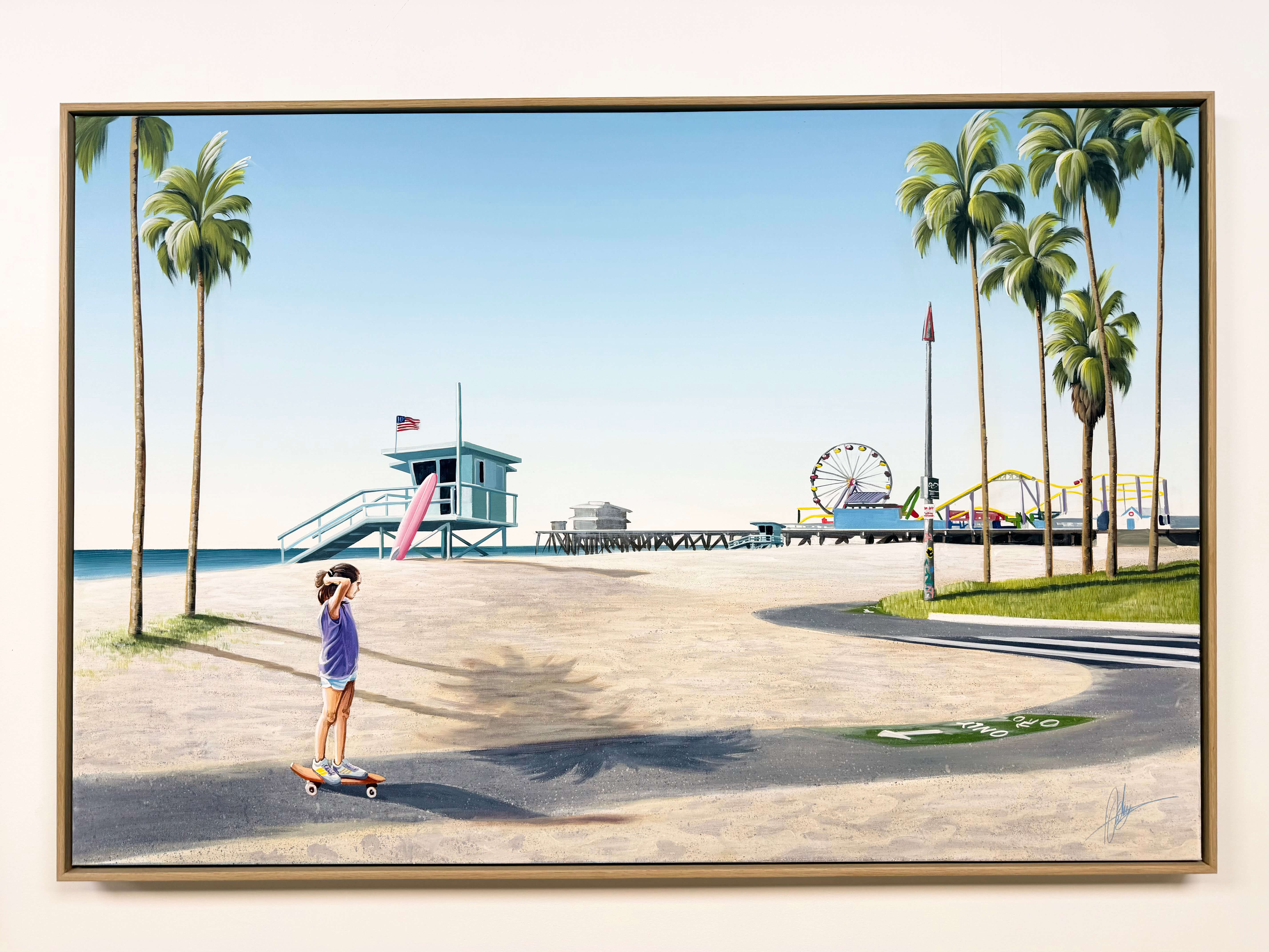 Kick, Push, Coast - Framed - 105 x 155cm