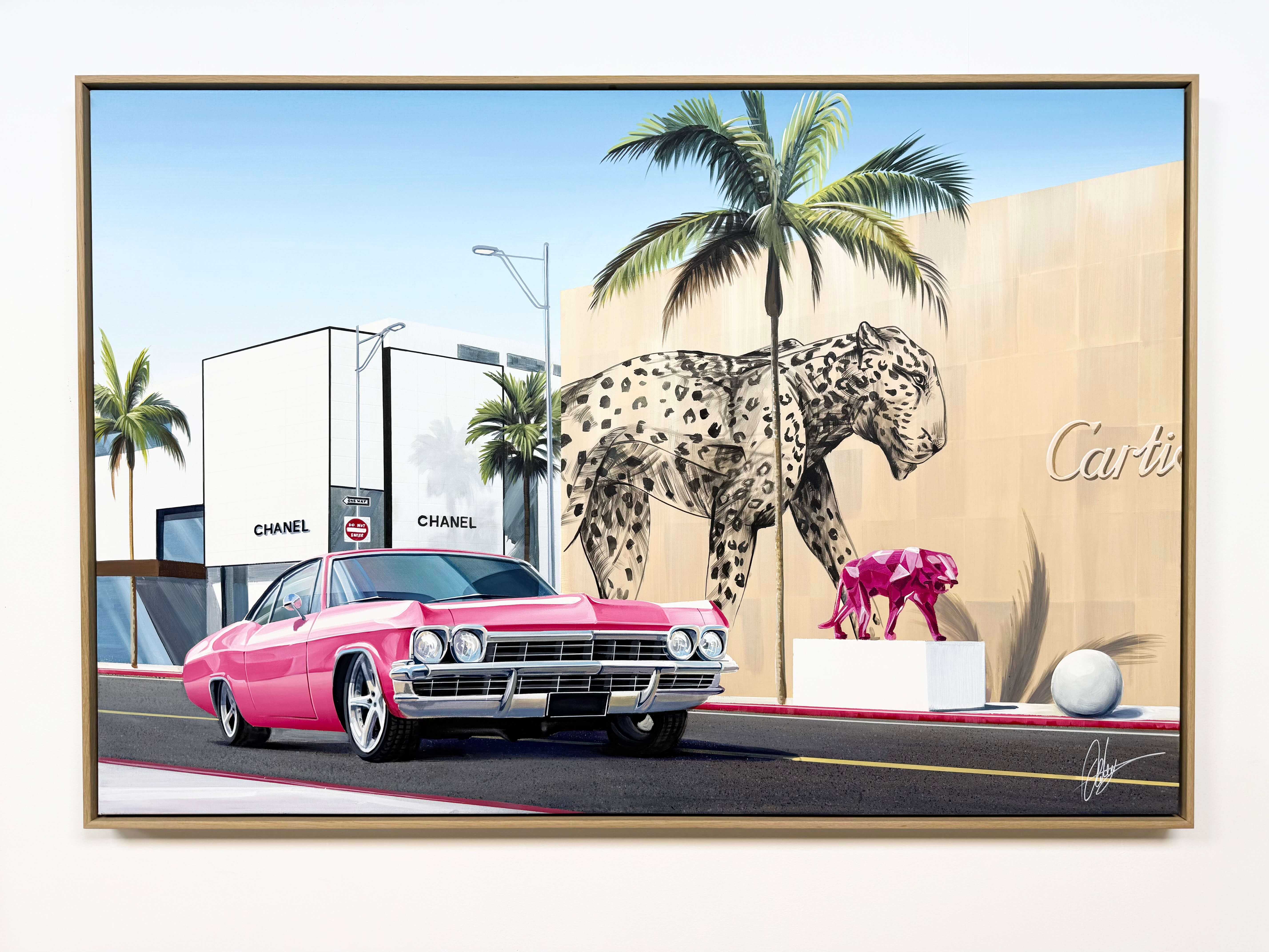 Cruising Rodeo Drive - Framed - 105 x 155cm