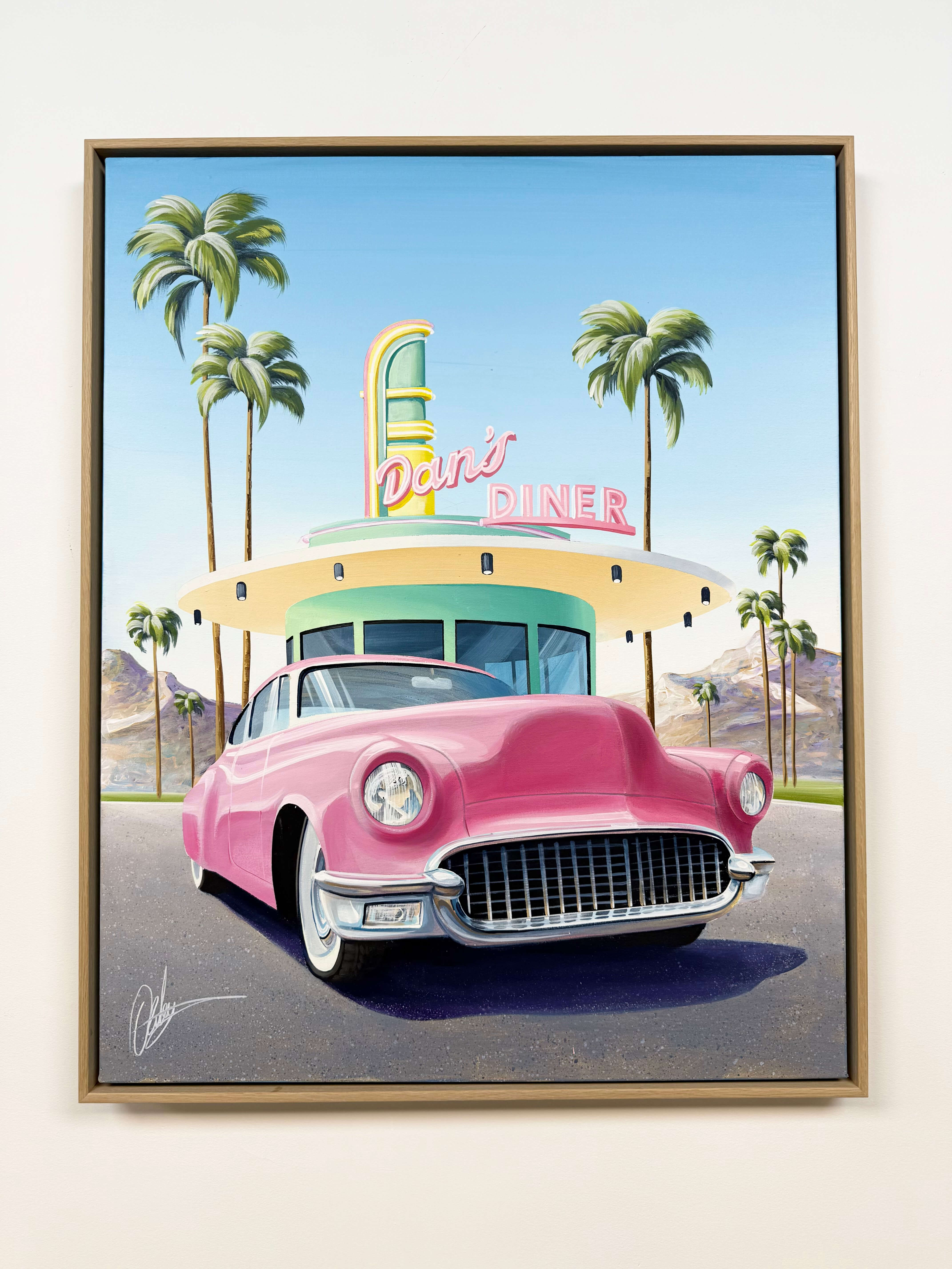 Fuel For The Drive- Framed - 84 x 104cm