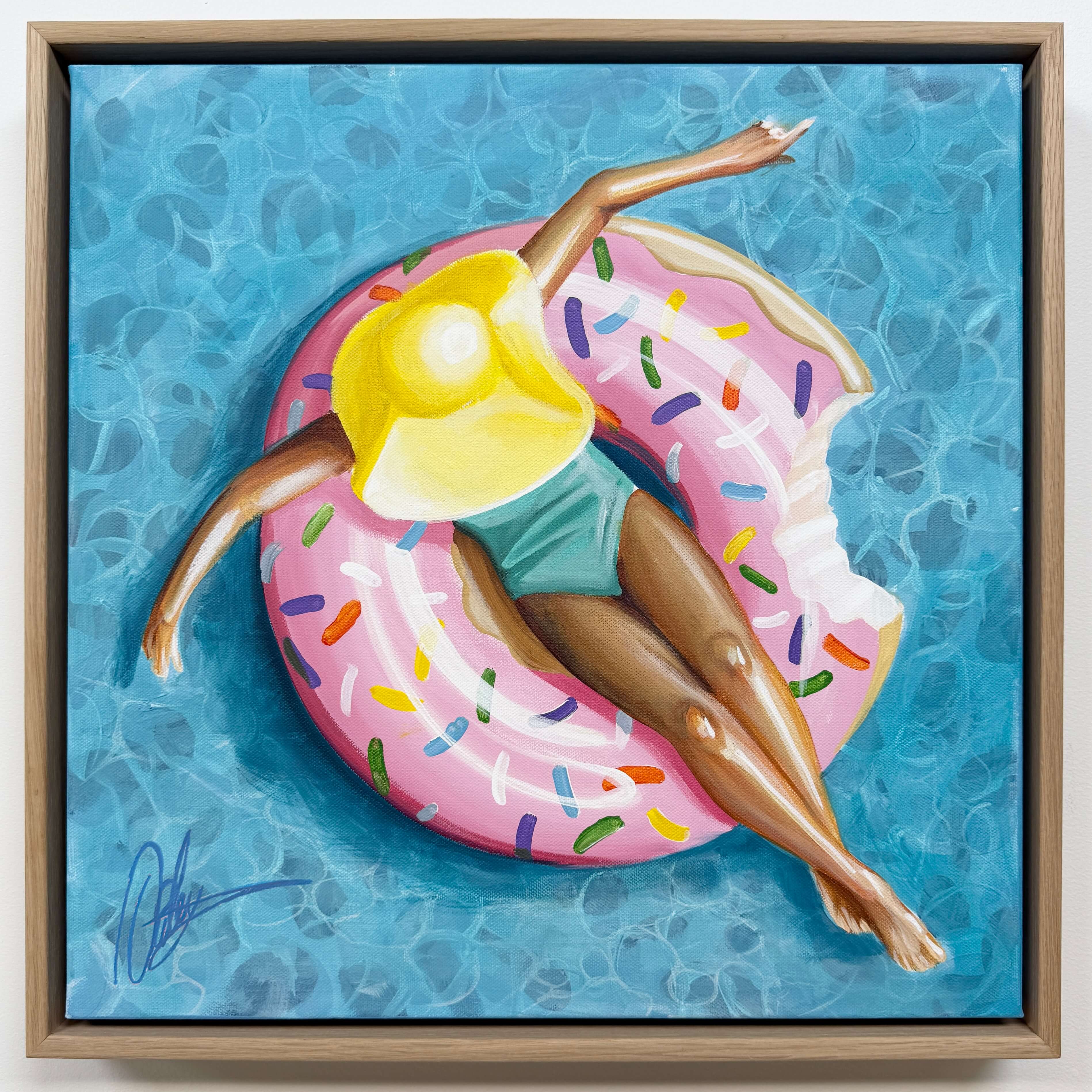 Nowhere To Be - Framed - 49.5 x 49.5cm