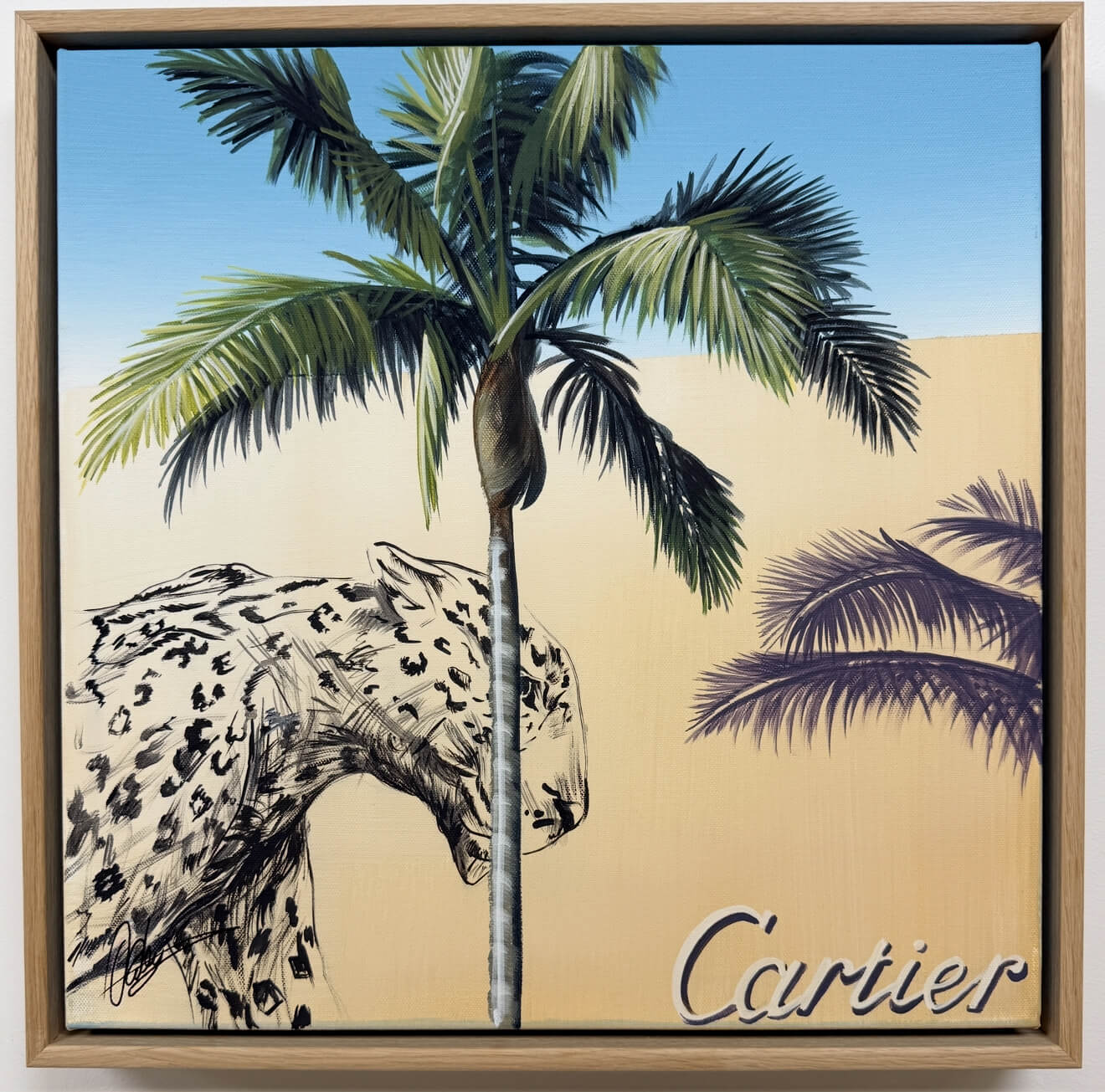 Window Shopping - Framed - 49.5 x 49.5cm