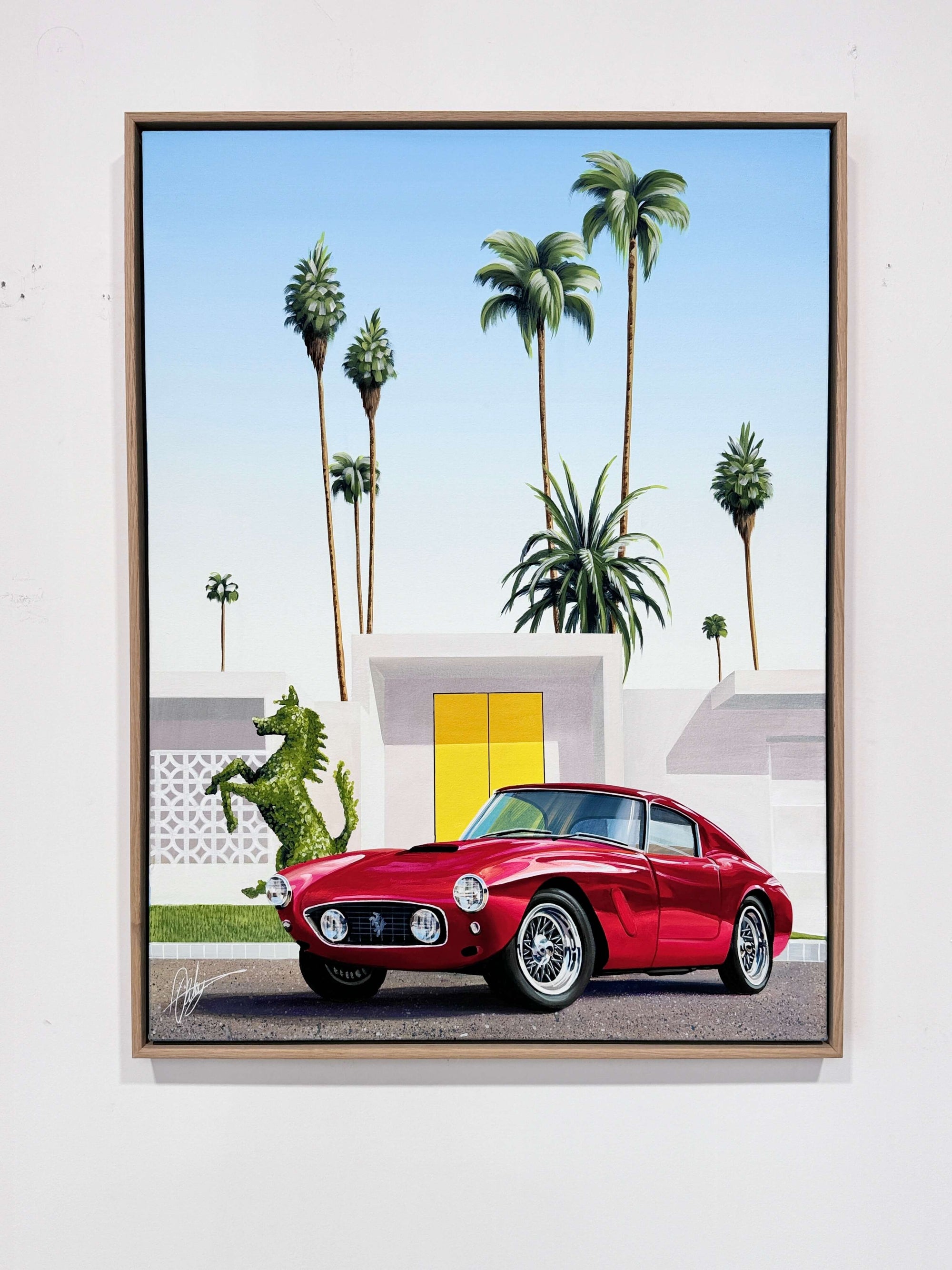 House of Ferrari - Framed - 80 x 105cm