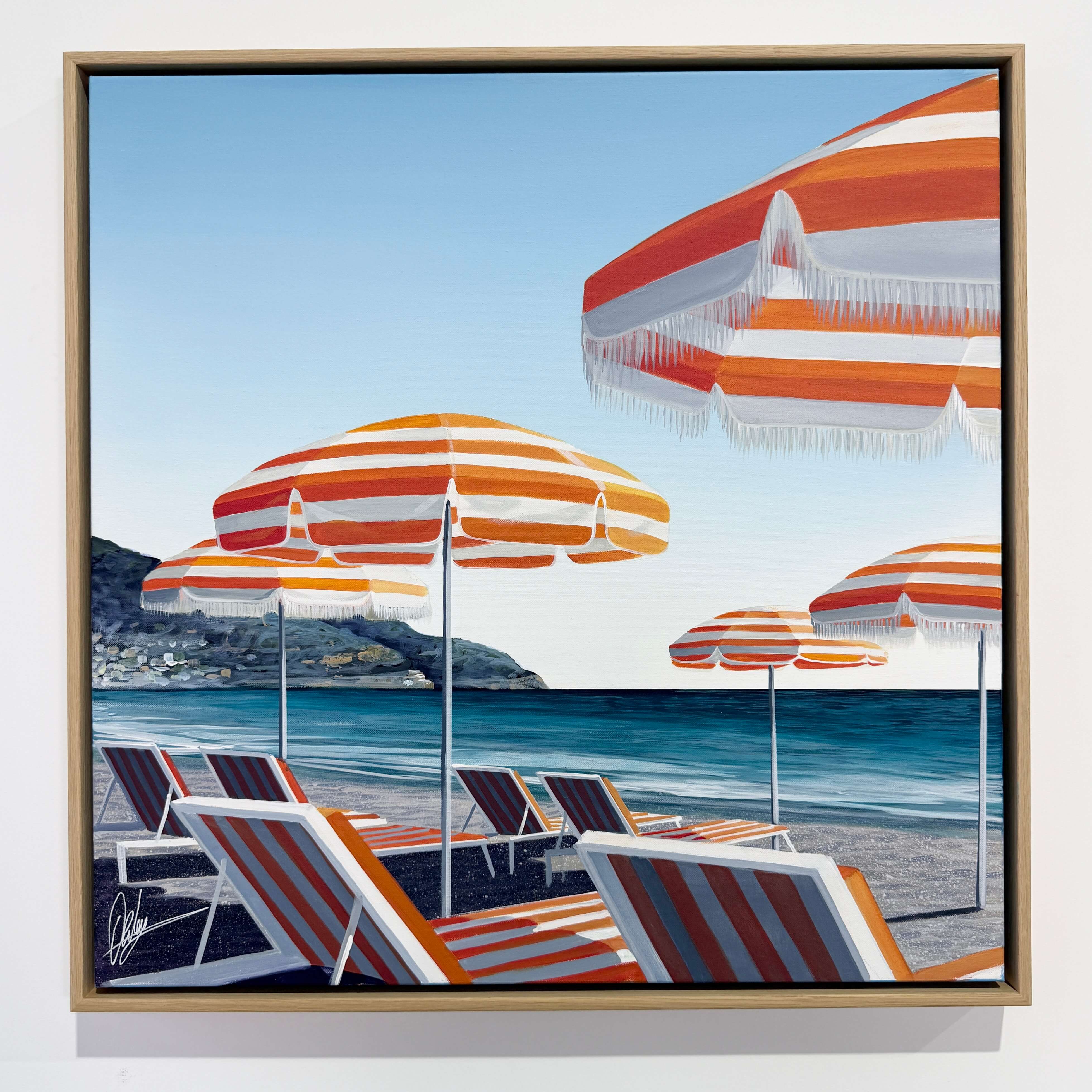 It's Aperol Time - Framed - 80 x 80cm