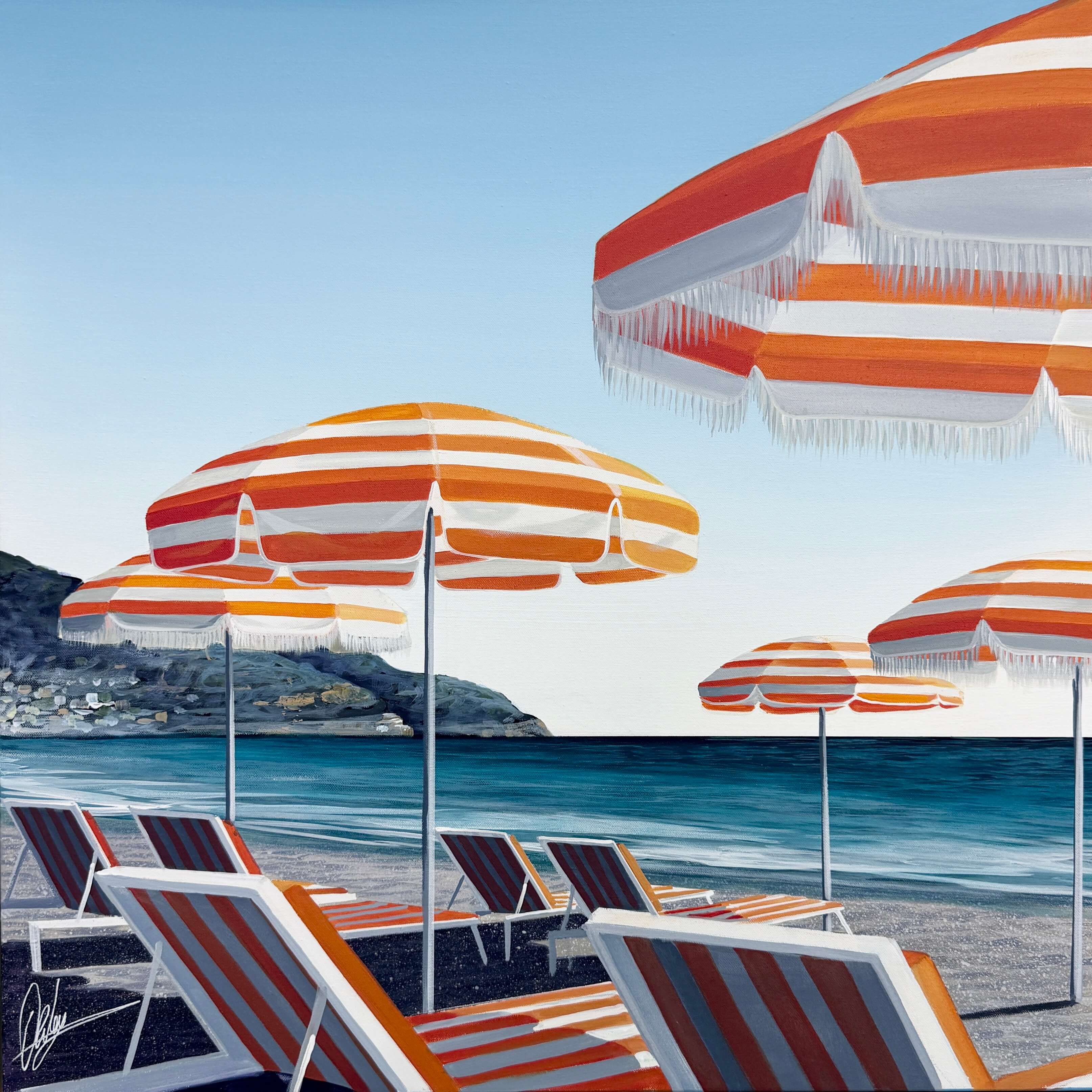 It's Aperol Time - Framed - 80 x 80cm