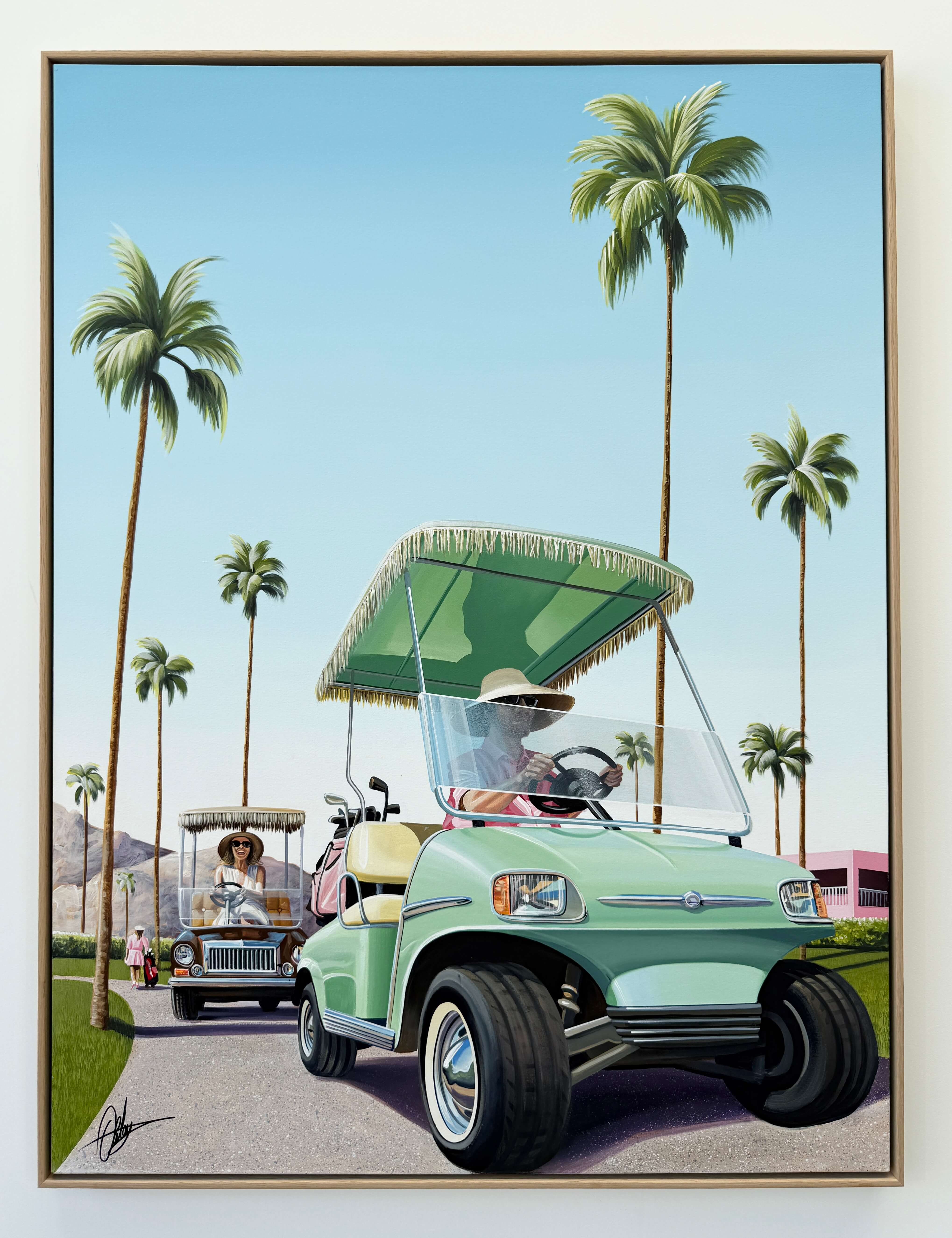 Where you go... I go - Framed - 124 x 164cm