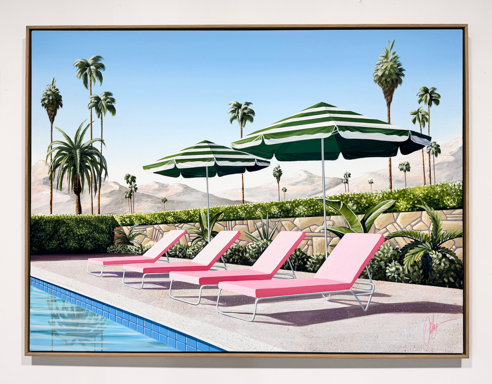 Long Hot Summer - Framed - 160 x 120cm