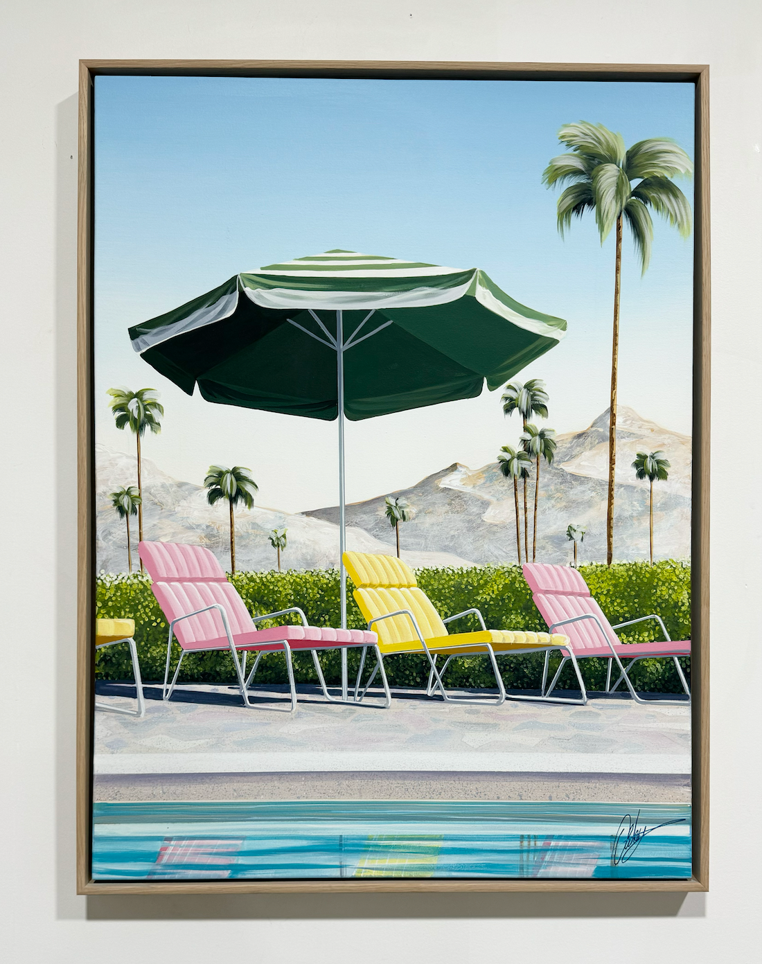 Reflections of Relaxation - Framed - 80 x 105cm