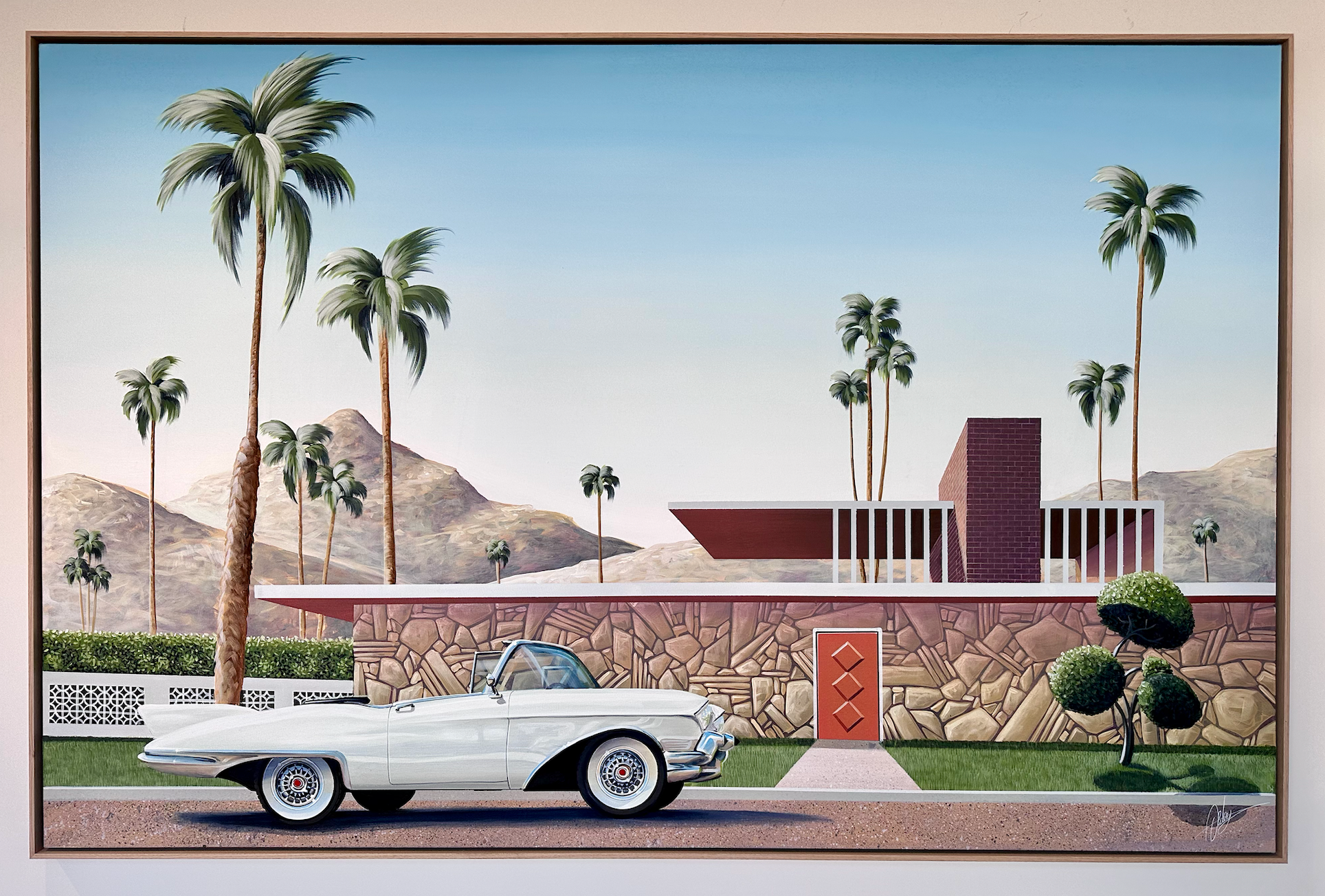 Mid Century Elegance - Framed - 234 x 154cm